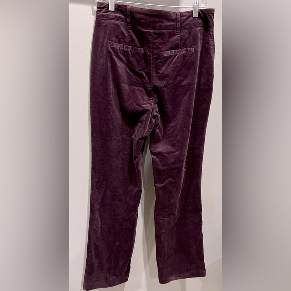 NYDJ LiftXTuck Technology Women’s Size 8 Velvet Dark Purple Straight Leg - Picture 5 of 13